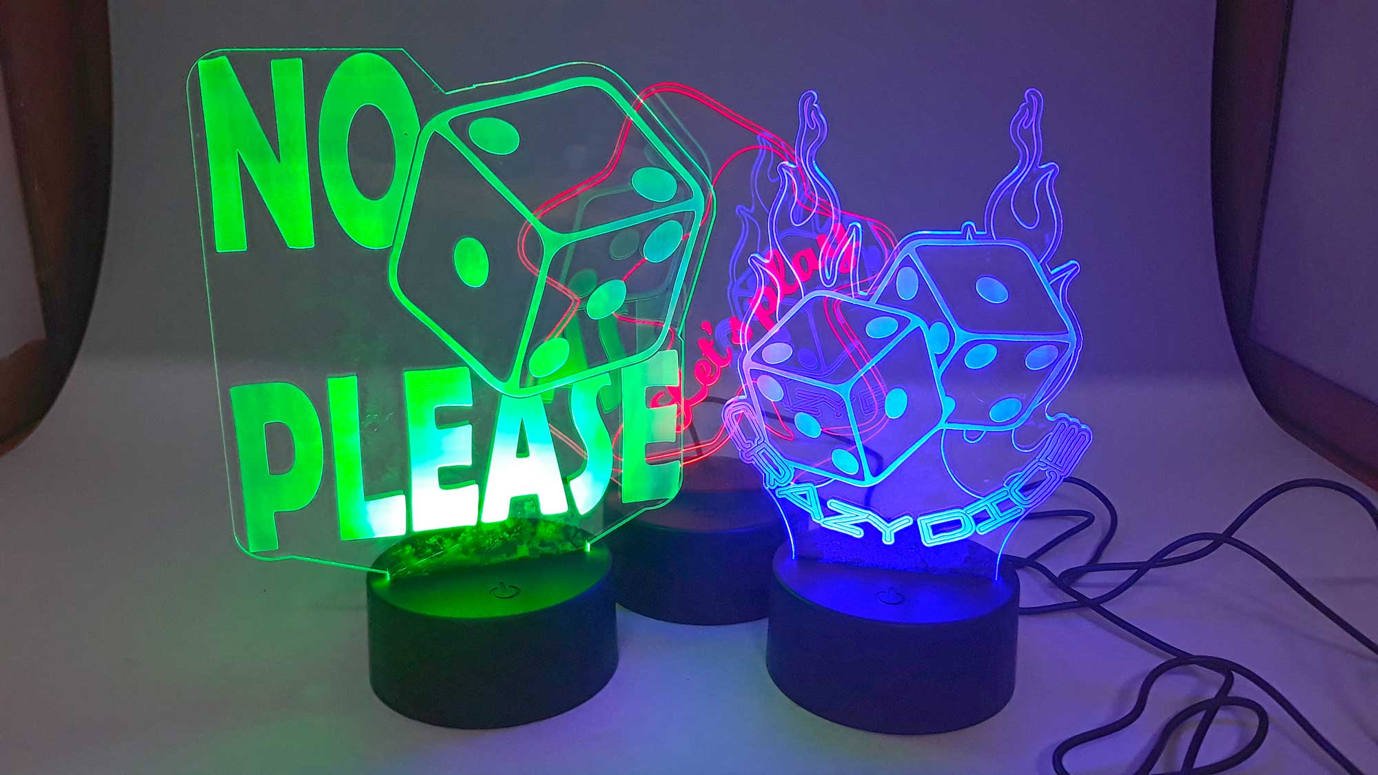3D LED lamp