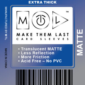 MTL Sleeves (45 x 68 mm) Small - TMEUM 50 pcs.